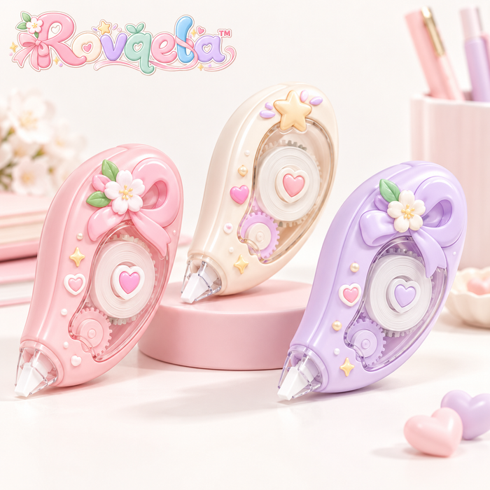 Rovqela™ Floral Bow Correction Tape Set