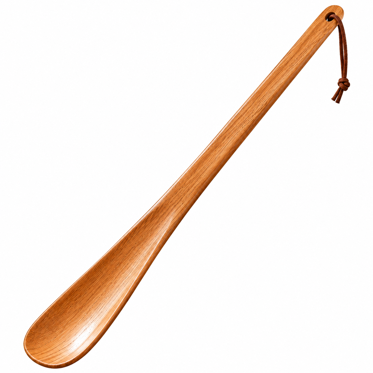 Poaetry™ Long-Handled Wooden Shoehorn