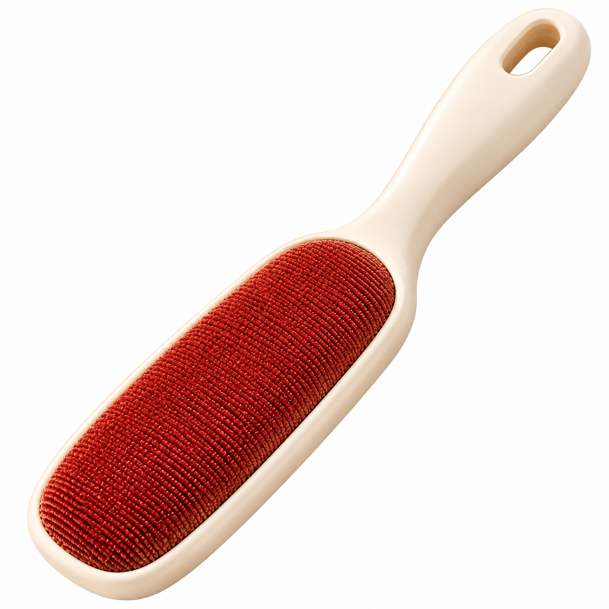 Poaetry™ Terracotta Lint & Pet Hair Brush with Ivory Handle